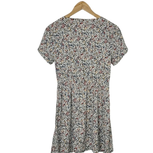 Madewell Button-Front Day Dress in Blossoming Vines Women’s XS - Picture 5 of 12